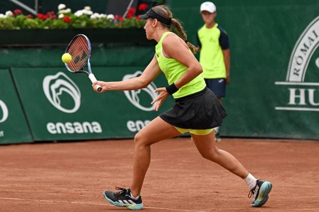 Kaja Juvan (SLO) during the third day main draw match of WTA250 Hungarian Gran Prix Tennis on July 19th, 2023 at Romai Teniszakademia , Budapest, Hungary  Copyright: xVinnyxOrlando IPAxSportx xipa-agx xx 0 IPA_IPA39298224