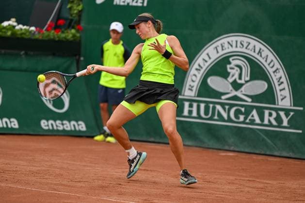 Kaja Juvan (SLO) during the third day main draw match of WTA250 Hungarian Gran Prix Tennis on July 19th, 2023 at Romai Teniszakademia , Budapest, Hungary  Copyright: xVinnyxOrlando IPAxSportx xipa-agx xx 0 IPA_IPA39298229