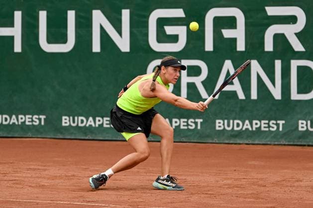 Kaja Juvan (SLO) during the third day main draw match of WTA250 Hungarian Gran Prix Tennis on July 19th, 2023 at Romai Teniszakademia , Budapest, Hungary  Copyright: xVinnyxOrlando IPAxSportx xipa-agx xx 0 IPA_IPA39298231