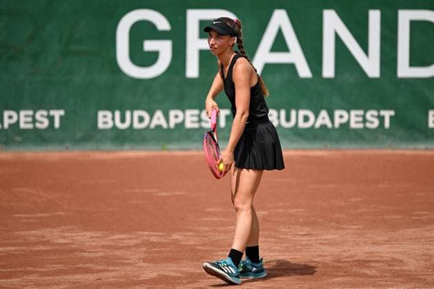 Tamara Korpatsch (GER) during the third day main draw match of WTA250 Hungarian Gran Prix Tennis on July 19th, 2023 at Romai Teniszakademia , Budapest, Hungary  Copyright: xVinnyxOrlando IPAxSportx xipa-agx xx 0 IPA_IPA39299092