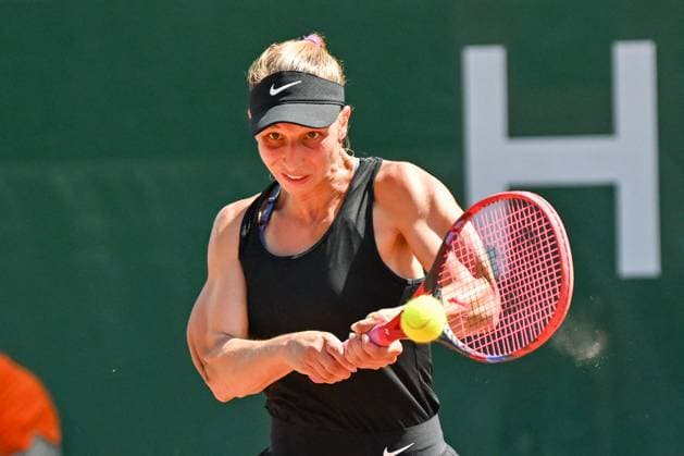 Tennis Internationals - WTA, Tennis Damen 250 - Hungarian Grand Prix Tamara Korpatsch (GER) during the third day main draw match of WTA250 Hungarian Gran Prix Tennis on July 19th, 2023 at Romai Teniszakademia , Budapest, Hungary Budapest Hungary  Copyright: xIPAxSport ABACAx BRIPASport20230719_039 IPAxSport ABACAx BRIPASport20230719_039