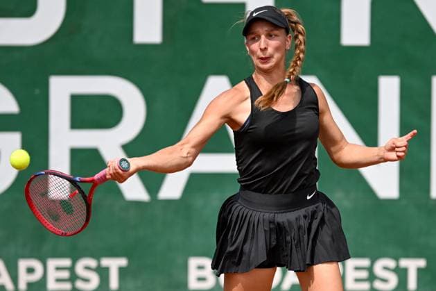 Tamara Korpatsch (GER) during the third day main draw match of WTA250 Hungarian Gran Prix Tennis on July 19th, 2023 at Romai Teniszakademia , Budapest, Hungary  Copyright: xVinnyxOrlando IPAxSportx xipa-agx xx 0 IPA_IPA39299097