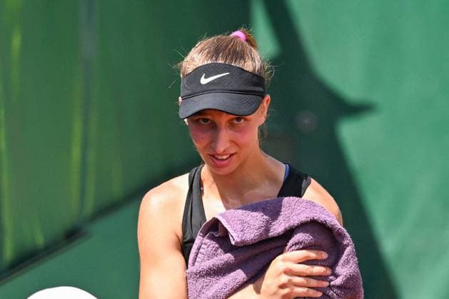 Tennis Internationals - WTA, Tennis Damen 250 - Hungarian Grand Prix Tamara Korpatsch (GER) during the third day main draw match of WTA250 Hungarian Gran Prix Tennis on July 19th, 2023 at Romai Teniszakademia , Budapest, Hungary Budapest Hungary  Copyright: xIPAxSport ABACAx BRIPASport20230719_054 IPAxSport ABACAx BRIPASport20230719_054