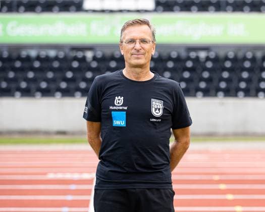SSV Ulm 1846, 3 Liga, portrait date 2023 2024, 17 07 2023 Dr Christoph Buck team doctor DFB DFL REGULATIONS PROHIBIT ANY USE OF PHOTOGRAPHS AS IMAGE SEQUENCES AND OR QUASI VIDEO SSV Ulm 1846, 3 Liga, portrait date 2023 2024, 17 07 2023 Ulm Copyright: xEibner-Pressefoto RogerxBuerkex EP_EER