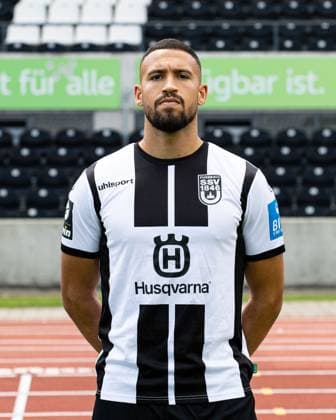 SSV Ulm 1846, 3 Liga, portrait date 2023 2024, 17 07 2023 Lamar Yarbrough 25 DFB DFL REGULATIONS PROHIBIT ANY USE OF PHOTOGRAPHS AS IMAGE SEQUENCES AND OR QUASI VIDEO SSV Ulm 1846, 3 Liga, portrait date 2023 2024, 17 07 2023 Ulm Copyright: xEibner-Pressefoto RogerxBuerkex EP_EER