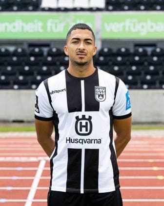 SSV Ulm 1846, 3 Liga, portrait date 2023 2024, 17 07 2023 Dennis De Sousa 29 DFB DFL REGULATIONS PROHIBIT ANY USE OF PHOTOGRAPHS AS IMAGE SEQUENCES AND OR QUASI VIDEO SSV Ulm 1846, 3 Liga, portrait date 2023 2024, 17 07 2023 Ulm Copyright: xEibner-Pressefoto RogerxBuerkex EP_EER