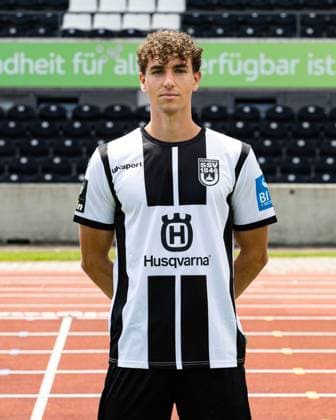 SSV Ulm 1846, 3 Liga, portrait date 2023 2024, 17 07 2023 Lukas Ahrend 08 DFB DFL REGULATIONS PROHIBIT ANY USE OF PHOTOGRAPHS AS IMAGE SEQUENCES AND OR QUASI VIDEO SSV Ulm 1846, 3 Liga, portrait date 2023 2024, 17 07 2023 Ulm Copyright: xEibner-Pressefoto RogerxBuerkex EP_EER