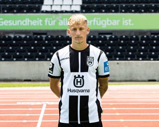 SSV Ulm 1846, 3 Liga, Portraittermin 2023 2024, 17 07 2023 Sascha Risch 28 DFB DFL REGULATIONS PROHIBIT ANY USE OF PHOTOGRAPHS AS IMAGE SEQUENCES AND OR QUASI VIDEO SSV Ulm 1846, 3 Liga, Portraittermin 2023 2024, 17 07 2023 Ulm Copyright: xEibner-Pressefoto RogerxBuerkex EP_EER