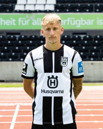 SSV Ulm 1846, 3 Liga, portrait date 2023 2024, 17 07 2023 Sascha Risch 28 DFB DFL REGULATIONS PROHIBIT ANY USE OF PHOTOGRAPHS AS IMAGE SEQUENCES AND OR QUASI VIDEO SSV Ulm 1846, 3 Liga, portrait date 2023 2024, 17 07 2023 Ulm Copyright: xEibner-Pressefoto RogerxBuerkex EP_EER