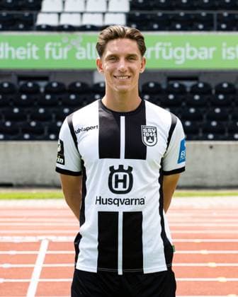 SSV Ulm 1846, 3 Liga, portrait date 2023 2024, 17 07 2023 Max Brandt 23 DFB DFL REGULATIONS PROHIBIT ANY USE OF PHOTOGRAPHS AS IMAGE SEQUENCES AND OR QUASI VIDEO SSV Ulm 1846, 3 Liga, portrait date 2023 2024, 17 07 2023 Ulm Copyright: xEibner-Pressefoto RogerxBuerkex EP_EER
