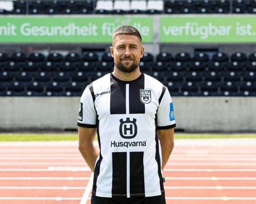 SSV Ulm 1846, 3 Liga, Portraittermin 2023 2024, 17 07 2023 Andreas Ludwig 10 DFB DFL REGULATIONS PROHIBIT ANY USE OF PHOTOGRAPHS AS IMAGE SEQUENCES AND OR QUASI VIDEO SSV Ulm 1846, 3 Liga, Portraittermin 2023 2024, 17 07 2023 Ulm Copyright: xEibner-Pressefoto RogerxBuerkex EP_EER