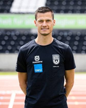 SSV Ulm 1846, 3 Liga, portrait date 2023 2024, 17 07 2023 Thomas Woerle, coach DFB DFL REGULATIONS PROHIBIT ANY USE OF PHOTOGRAPHS AS IMAGE SEQUENCES AND OR QUASI VIDEO SSV Ulm 1846, 3 Liga, portrait date 2023 2024, 17 07 2023 Ulm Copyright: xEibner-Pressefoto RogerxBuerkex EP_EER