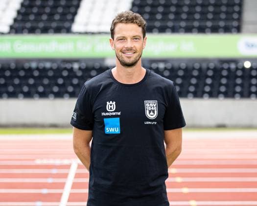 SSV Ulm 1846, 3 Liga, portrait date 2023 2024, 17 07 2023 Maximillian Knauer, Co Coach DFB DFL REGULATIONS PROHIBIT ANY USE OF PHOTOGRAPHS AS IMAGE SEQUENCES AND OR QUASI VIDEO SSV Ulm 1846, 3 Liga, portrait date 2023 2024, 17 07 2023 Ulm Copyright: xEibner-Pressefoto RogerxBuerkex EP_EER