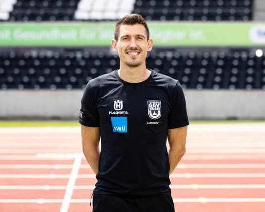 SSV Ulm 1846, 3 league, portrait date 2023 2024, 17 07 2023 Felix Hoerger, Physio DFB DFL REGULATIONS PROHIBIT ANY USE OF PHOTOGRAPHS AS IMAGE SEQUENCES AND OR QUASI VIDEO SSV Ulm 1846, 3 league, portrait date 2023 2024, 17 07 2023 Ulm Copyright: xEibner-Pressefoto RogerxBuerkex EP_EER