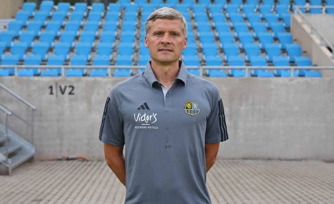 Head coach Rüdiger Ziehl 1 FC Saarbrücken 3 league, portrait date 2023 2024 Saarbrücken Ludwigsparkstadion Saarland Germany DE