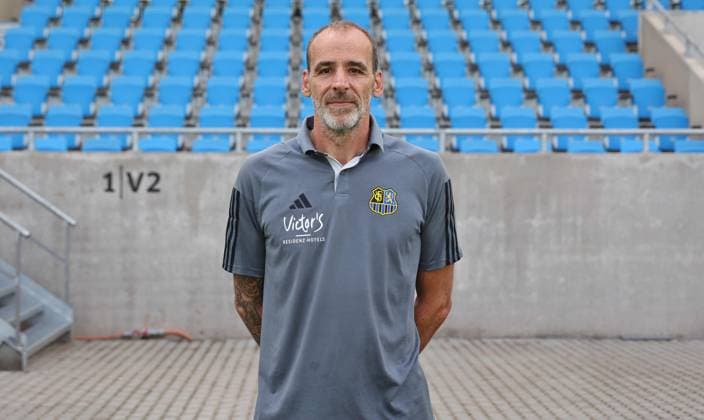 Physiotherapist Paulo Da Palma 1 FC Saarbruecken 3 League, portrait date 2023 2024 Saarbruecken Ludwigsparkstadion Saarland Germany DE