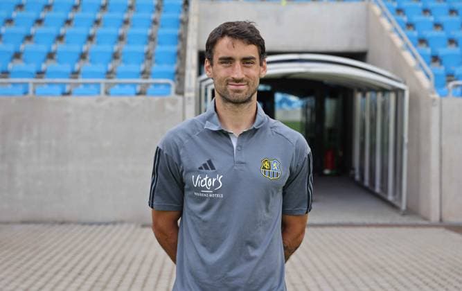 athletic trainer Max Smith 1 FC Saarbrücken 3 league, portrait date 2023 2024 Saarbrücken Ludwigsparkstadion Saarland Germany DE