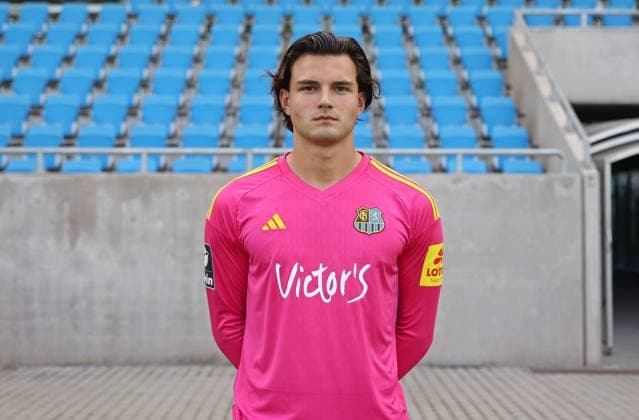 Tim Schreiber 1 FC Saarbrücken 3 league, portrait date 2023 2024 Saarbrücken Ludwigsparkstadion Saarland Germany DE