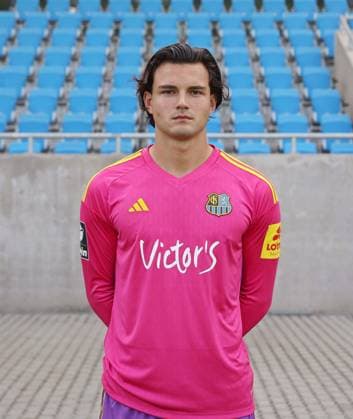 Tim Schreiber 1 FC Saarbrücken 3 league, portrait date 2023 2024 Saarbrücken Ludwigsparkstadion Saarland Germany DE