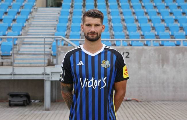 Kai Brünker 1 FC Saarbrücken 3 league, portrait date 2023 2024 Saarbrücken Ludwigsparkstadion Saarland Germany DE