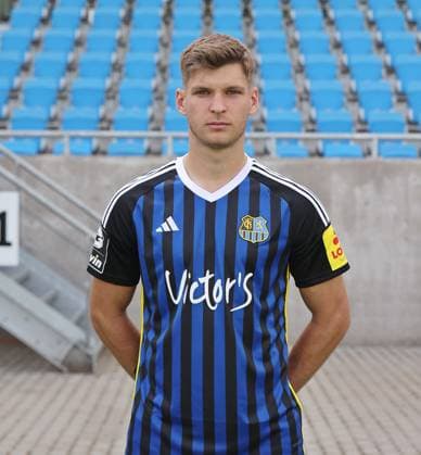 Dominik Becker 1 FC Saarbrücken 3 league, portrait date 2023 2024 Saarbrücken Ludwigsparkstadion Saarland Germany DE