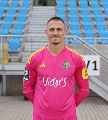 Tim Paterok 1 FC Saarbrücken 3 league, portrait date 2023 2024 Saarbrücken Ludwigsparkstadion Saarland Germany DE