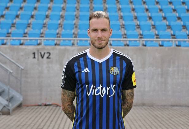 Patrick Schmidt 1 FC Saarbrücken 3 league, portrait date 2023 2024 Saarbrücken Ludwigsparkstadion Saarland Germany DE