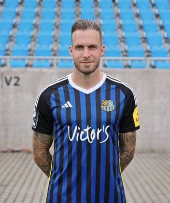 Patrick Schmidt 1 FC Saarbrücken 3 league, portrait date 2023 2024 Saarbrücken Ludwigsparkstadion Saarland Germany DE