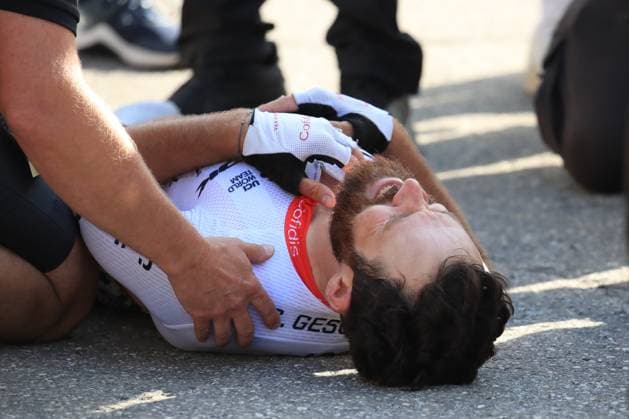 TOUR DE FRANCE 2023- UCI Cycling World Tour Pierre Teyssot MAXPPP ; TOUR DE FRANCE 2023- UCI Cycling World Tour . Stage 17th from Saint-Gervais les Bains to Courchevel, 165,7 m, on the 19 of July 2023, Courchevel, France. Jonas Vingegaard (DEN) Jumbo-Visma keeps his yellow jersey. Felix Gall (AUT) wins the stage. On the photograph Simon Geschke (GER) Pierre Teyssot Maxppp Courchevel Savoie France  Copyright: xMAXPPPxPierrexTeyssotx TPX24084 TPX24084