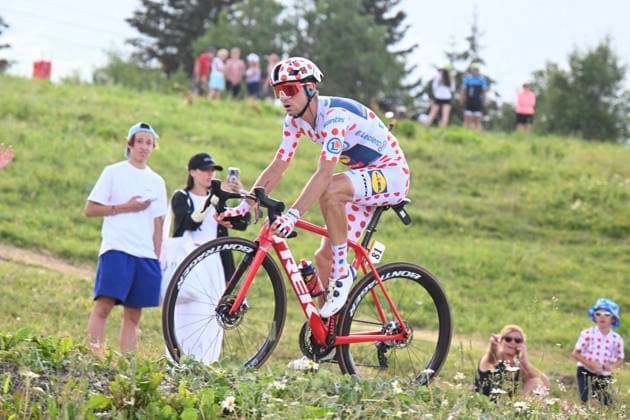 19-07-2023 Tour De France; Tappa 17 Saint Gervais - Mont Blanc - Courchevel; 2023, Trek - Segafredo; Ciccone, Giulio; Col De La Loze; 