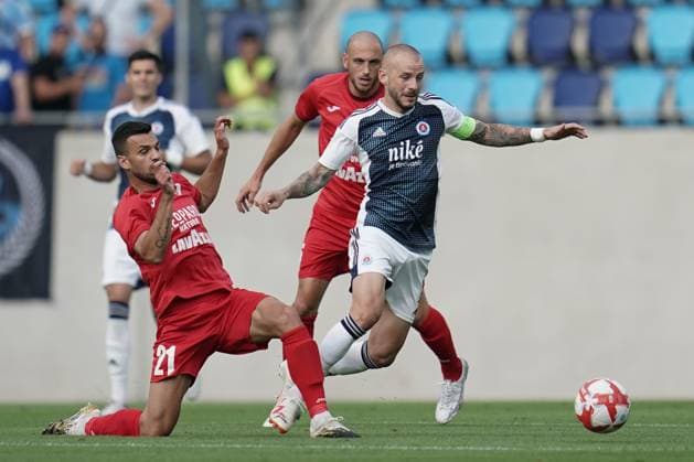 Football, CL Quali, Swift Hesperingen - Slovan Braatislava
