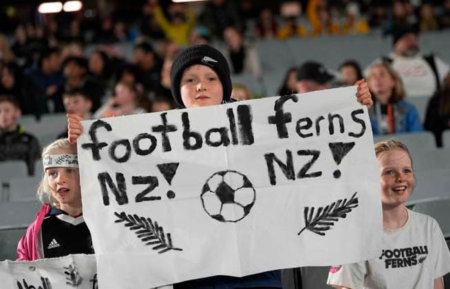 July 20 2023: . New Zealand fans during a Group A - FIFA Women s World Cup Australia & New Zealand 2023 game, New Zealand vs Norway, at Eden Park, Auckland, New Zealand. CSM Auckland New Zealand - ZUMAc04_ 20230720_zma_c04_006 Copyright: xKimxPricex