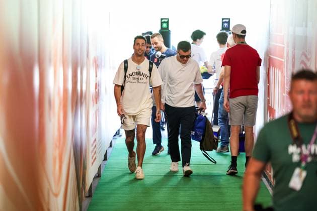 RICCIARDO Daniel (aus), Scuderia AlphaTauri AT04, portrait during the 2023 Formula 1 Qatar Airways Hungarian Grand Prix, 11th round of the 2023 Formula One World Championship, WM, Weltmeisterschaft from July 21 to 23, 2023 on the Hungaroring, in Mogyorod, Hungary - F1 - HUNGARIAN GRAND PRIX 2023 DPPI Panoramic  00123026_GOOD6358 