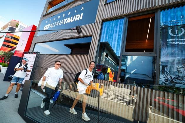 RICCIARDO Daniel (aus), Scuderia AlphaTauri AT04, portrait during the 2023 Formula 1 Qatar Airways Hungarian Grand Prix, 11th round of the 2023 Formula One World Championship, WM, Weltmeisterschaft from July 21 to 23, 2023 on the Hungaroring, in Mogyorod, Hungary - F1 - HUNGARIAN GRAND PRIX 2023 DPPI Panoramic  00123026_G0OD6111 