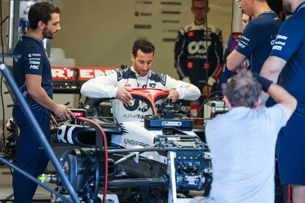 RICCIARDO Daniel (aus), Scuderia AlphaTauri AT04, portrait during the 2023 Formula 1 Qatar Airways Hungarian Grand Prix, 11th round of the 2023 Formula One World Championship, WM, Weltmeisterschaft from July 21 to 23, 2023 on the Hungaroring, in Mogyorod, Hungary - F1 - HUNGARIAN GRAND PRIX 2023 DPPI Panoramic  00123026_GOOD6518 
