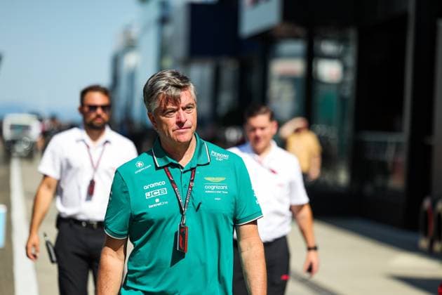 STEVENSON Andy, Sporting Director of Aston Martin F1 Team, portrait during the 2023 Formula 1 Qatar Airways Hungarian Grand Prix, 11th round of the 2023 Formula One World Championship, WM, Weltmeisterschaft from July 21 to 23, 2023 on the Hungaroring, in Mogyorod, Hungary - F1 - HUNGARIAN GRAND PRIX 2023 DPPI Panoramic  00123026_GOOD6416 