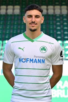 18 07 2023 SpVgg Greuther Fürth Kleeblatt Spielvereinigung 2 Football Bundesliga Season 2023 2024 photo appointment portrait appointment presentation press appointment single photo portrait portrait headshot Oualid Mhamdi 3, SpVgg Greuther Fürth