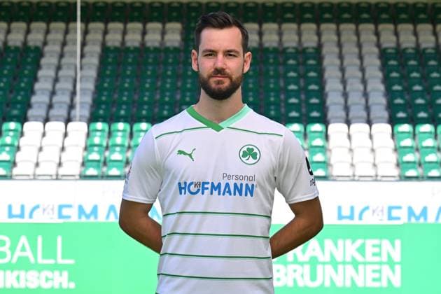 18 07 2023 SpVgg Greuther Fürth Kleeblatt Spielvereinigung 2 Football Bundesliga Season 2023 2024 photo appointment portrait appointment presentation press appointment single photo portrait portrait head shot Orestis Kiomourtzoglou 13, SpVgg Greuther Fürth