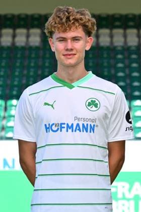 18 07 2023 SpVgg Greuther Fürth Kleeblatt Spielvereinigung 2 Football Bundesliga Season 2023 2024 photo appointment portrait appointment presentation press appointment single photo portrait portrait headshot Devin Angleberger 31, SpVgg Greuther Fürth
