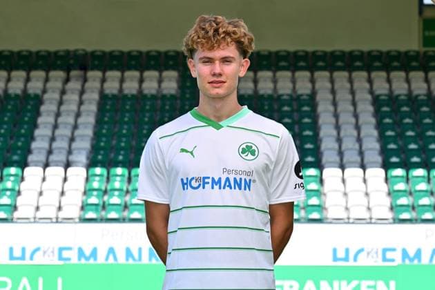 18 07 2023 SpVgg Greuther Fürth Kleeblatt Spielvereinigung 2 Football Bundesliga Season 2023 2024 photo appointment portrait appointment presentation press appointment single photo portrait portrait headshot Devin Angleberger 31, SpVgg Greuther Fürth