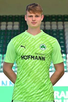 18 07 2023 SpVgg Greuther Fürth Kleeblatt Spielvereinigung 2 Football Bundesliga Season 2023 2024 photo appointment portrait appointment presentation press appointment single photo portrait portrait head shot Jonas Urbig 40, SpVgg Greuther Fürth