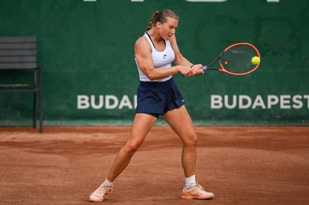 Tennis Internationals - WTA, Tennis Damen 250 - Hungarian Grand Prix Anna Siskova (CZE) during the third day main draw match of WTA250 Hungarian Gran Prix Tennis on July 19th, 2023 at Romai Teniszakademia , Budapest, Hungary Budapest Budapest Hungary Copyright: xVinnyxOrlandox xLiveMediax LPS_1001478