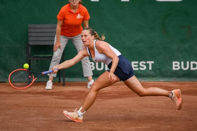 Tennis Internationals - WTA, Tennis Damen 250 - Hungarian Grand Prix Anna Siskova (CZE) during the third day main draw match of WTA250 Hungarian Gran Prix Tennis on July 19th, 2023 at Romai Teniszakademia , Budapest, Hungary Budapest Budapest Hungary Copyright: xVinnyxOrlandox xLiveMediax LPS_1001479