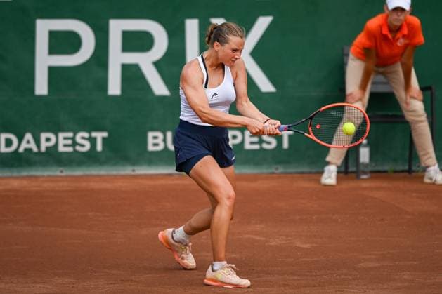 Tennis Internationals - WTA, Tennis Damen 250 - Hungarian Grand Prix Anna Siskova (CZE) during the third day main draw match of WTA250 Hungarian Gran Prix Tennis on July 19th, 2023 at Romai Teniszakademia , Budapest, Hungary Budapest Budapest Hungary Copyright: xVinnyxOrlandox xLiveMediax LPS_1001482