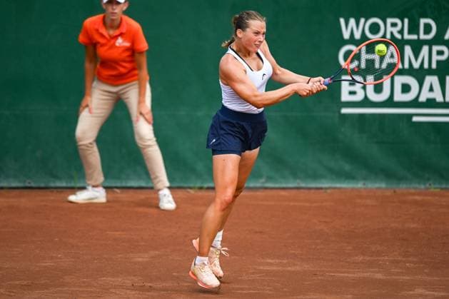 Tennis Internationals - WTA, Tennis Damen 250 - Hungarian Grand Prix Anna Siskova (CZE) during the third day main draw match of WTA250 Hungarian Gran Prix Tennis on July 19th, 2023 at Romai Teniszakademia , Budapest, Hungary Budapest Budapest Hungary Copyright: xVinnyxOrlandox xLiveMediax LPS_1001489