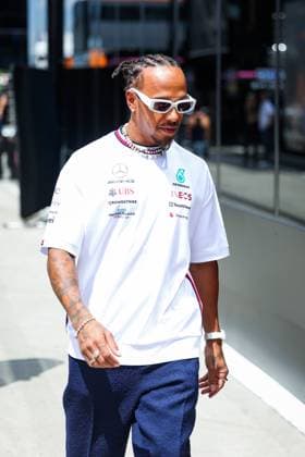 HAMILTON Lewis (gbr), Mercedes AMG F1 Team W14, portrait during the 2023 Formula 1 Qatar Airways Hungarian Grand Prix, 11th round of the 2023 Formula One World Championship, WM, Weltmeisterschaft from July 21 to 23, 2023 on the Hungaroring, in Mogyorod, Hungary - F1 - HUNGARIAN GRAND PRIX 2023 DPPI Panoramic  00123026_GOOD6656 