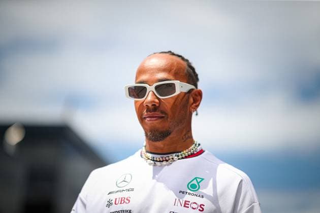 Formula 1 World Championship, WM, Weltmeisterschaft 2023 Hungarian GP, Budapest 20-23 July 2023 44 Lewis Hamilton, (GRB) AMG Mercedes Ineos during the Hungarian GP, Budapest 20-23 July 2023 at the Hungaroring, Formula 1 World championship 2023. - -  Copyright: xIPAxSport ABACAx BRIPASport20230720_054 IPAxSport ABACAx BRIPASport20230720_054