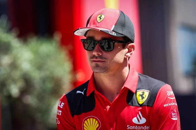 LECLERC Charles (mco), Scuderia Ferrari SF-23, portrait during the 2023 Formula 1 Qatar Airways Hungarian Grand Prix, 11th round of the 2023 Formula One World Championship, WM, Weltmeisterschaft from July 21 to 23, 2023 on the Hungaroring, in Mogyorod, Hungary - F1 - HUNGARIAN GRAND PRIX 2023 DPPI Panoramic  00123026_GOOD6695 