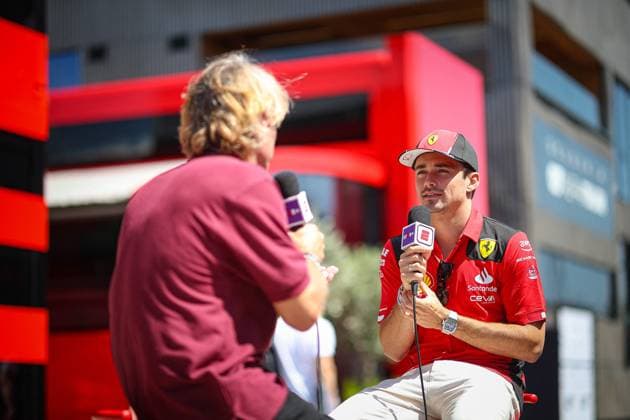 Formula 1 World Championship, WM, Weltmeisterschaft 2023 Hungarian GP, Budapest 20-23 July 2023 16 Charles Leclerc, (MON) Scuderia Ferrari during the Hungarian GP, Budapest 20-23 July 2023 at the Hungaroring, Formula 1 World championship 2023. - -  Copyright: xIPAxSport ABACAx BRIPASport20230720_066 IPAxSport ABACAx BRIPASport20230720_066