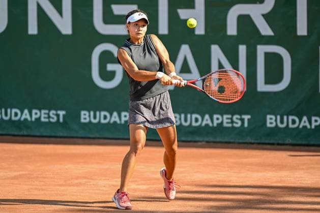 Tennis Internationals - WTA, Tennis Damen 250 - Hungarian Grand Prix Amarissa Toth (HUN) during the fourth day main draw match of WTA250 Hungarian Gran Prix Tennis on July 20th, 2023 at Romai Teniszakademia , Budapest, Hungary Budapest Budapest Hungary Copyright: xVinnyxOrlandox xLiveMediax LPS_1001848